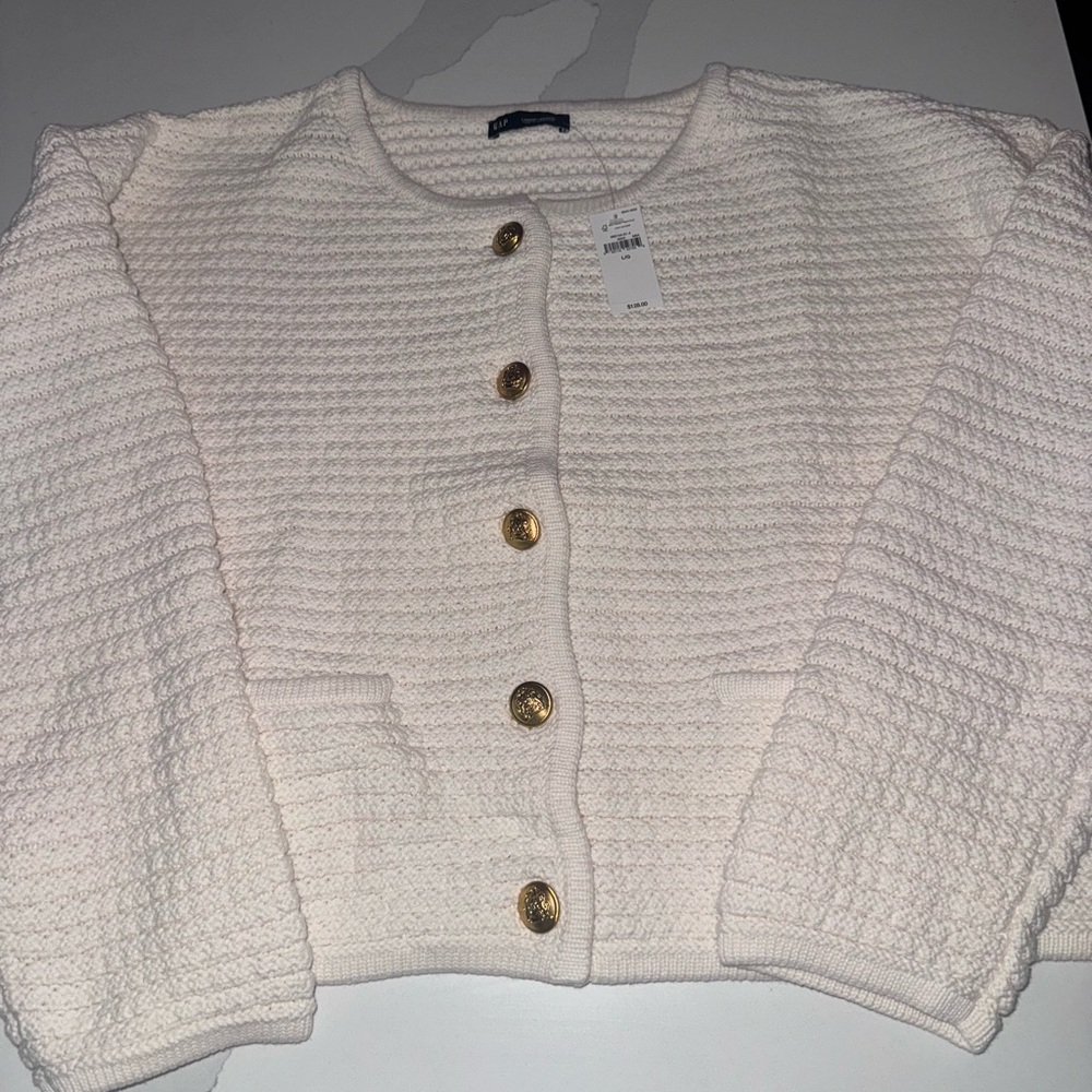 Textured Sweater Jacket - Picture 5 of 6